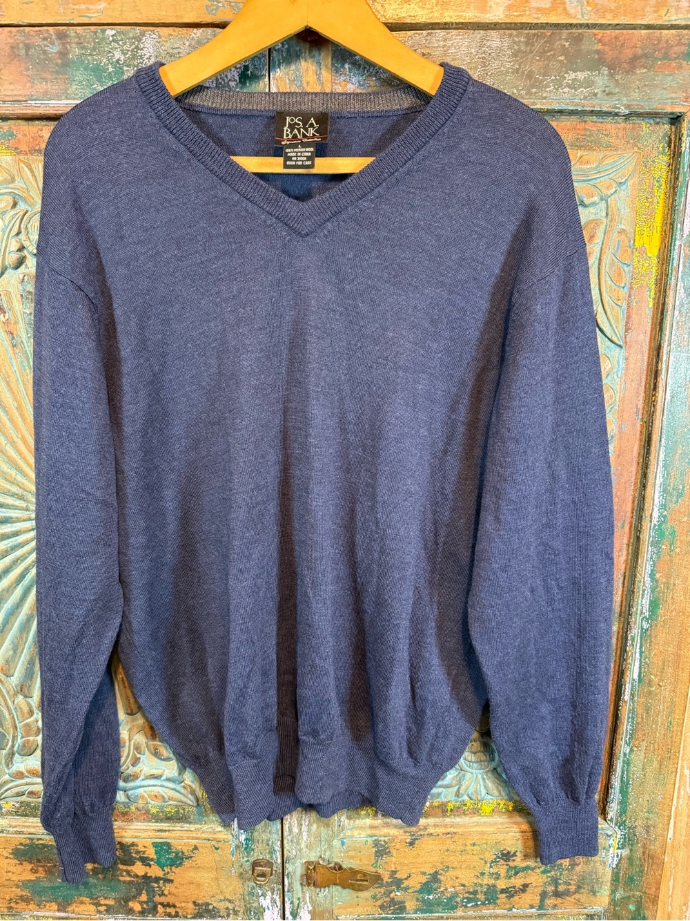 Vintage merino wool sweater by JoS A Bank